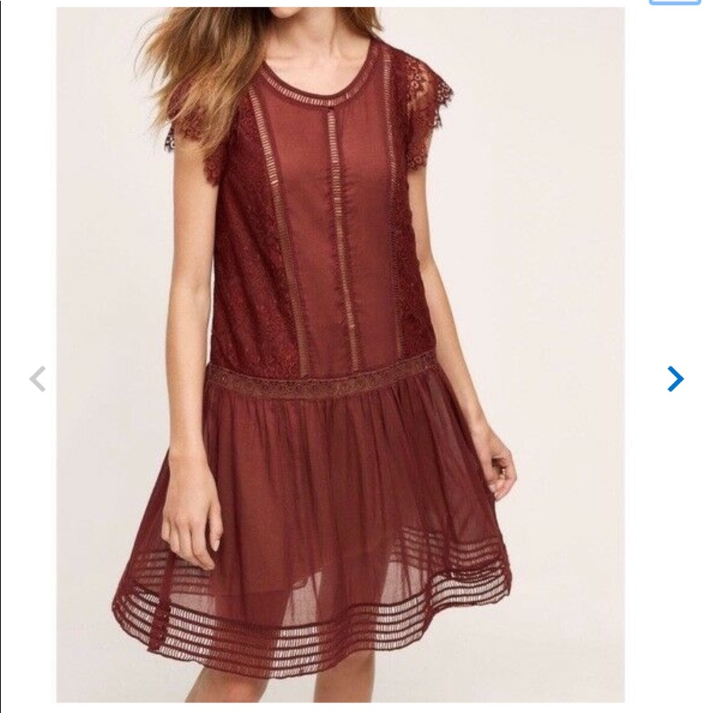 Anthropologie Floreat Sweetwater Lace Dress